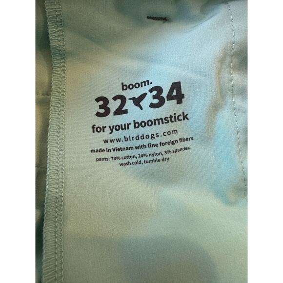 Birddogs Chino Pants Stretch Khaki 6-Pocket Slim Zip Snap Faded Grey Men's 32 - Picture 11 of 11